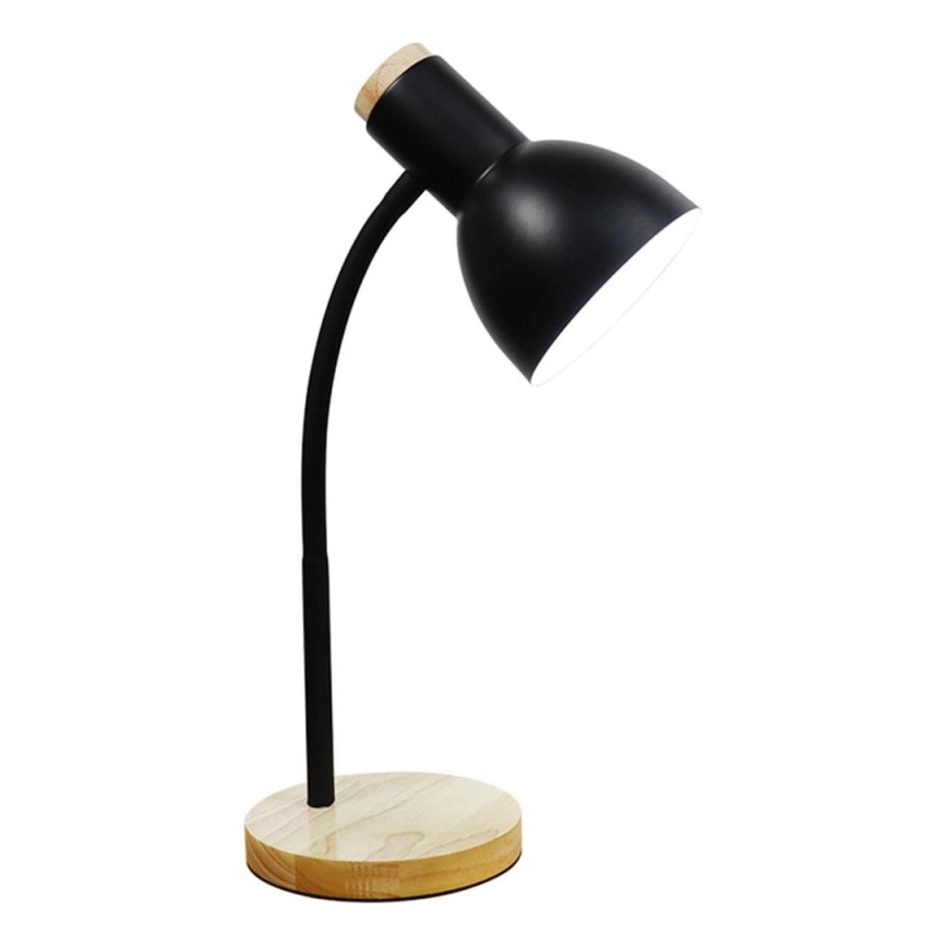 Zuma Line – Bordslampa 1xE27/40W/230V svart/ek