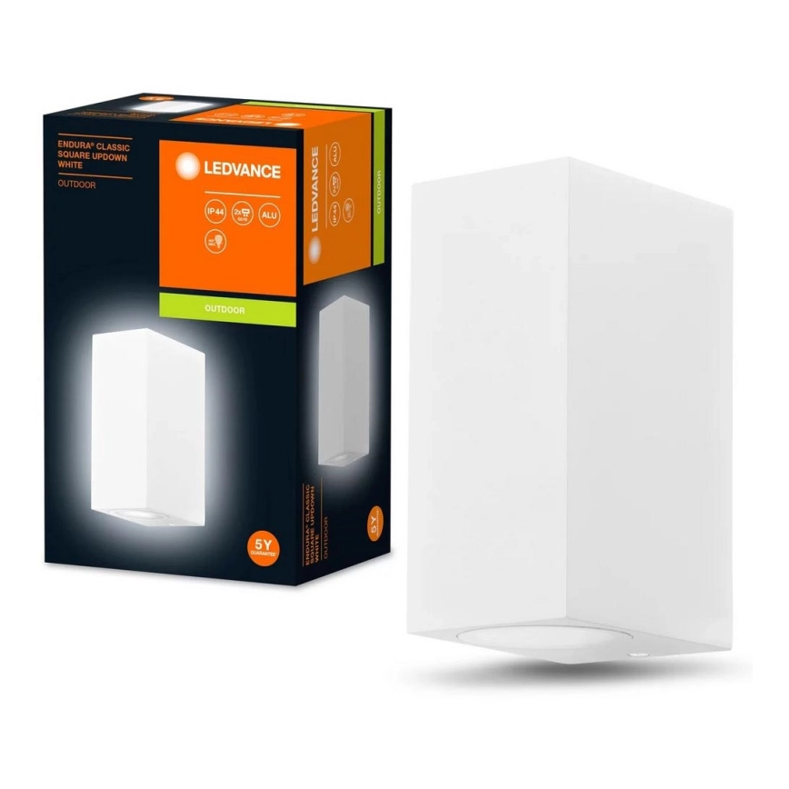 Ledvance – Vägglampa för utomhusbruk ENDURA CLASSIC 2xGU10/35W/230V IP44