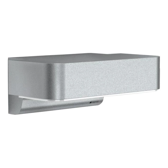 STEINEL 87555 – LED Utomhus vägglampa med sensor L 800 SC LED/7,5W/230V IP44 silver