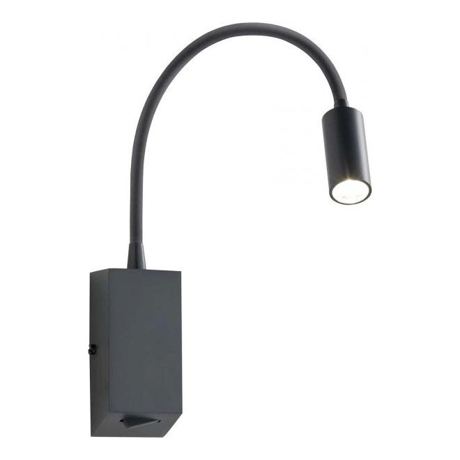 Redo 01-1194 – LED Flexibel liten lampa HELLO LED/3W/230V svart