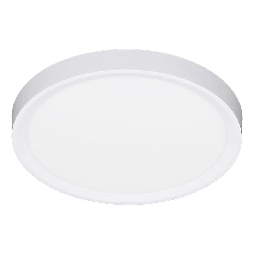 Fulgur 41810 – LED taklampa NOMY LED/18W/230V 3000/4000/6000K IP40 diameter 23 cm vit