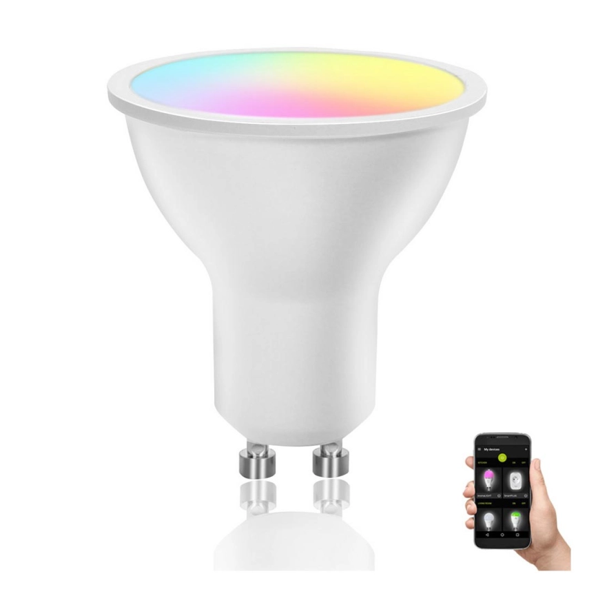 LED RGBW Dimbar lampa MESH Smart GU10/6,5W/230V 2700-6500K – Aigostar