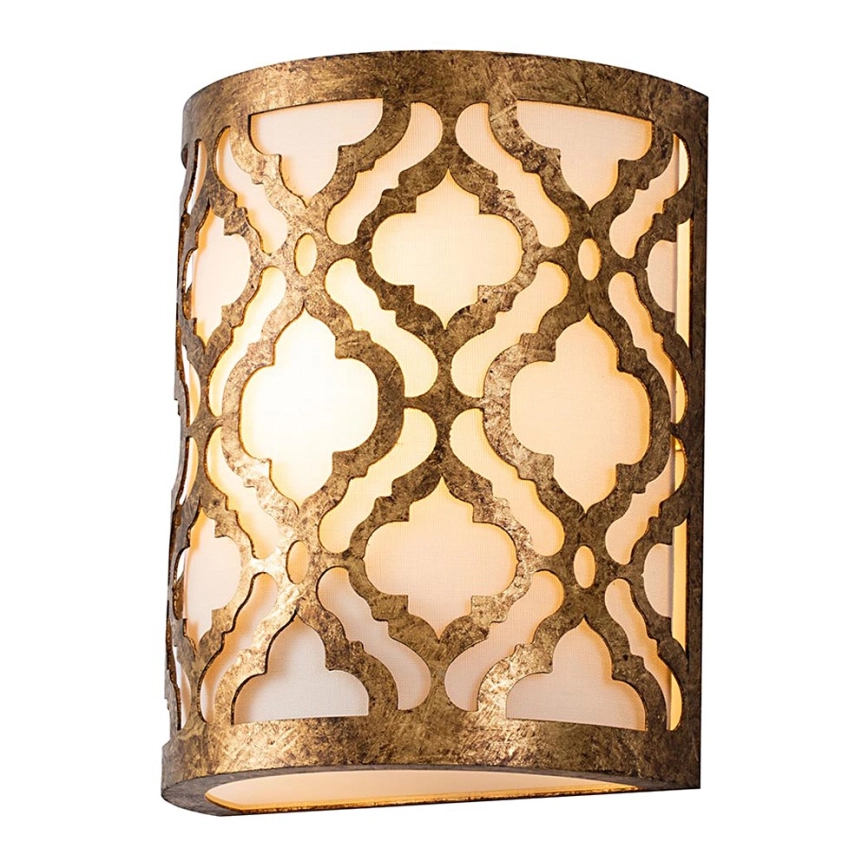 Gilded Nola – Vägglampa ARABELLA 1xE27/60W/230V