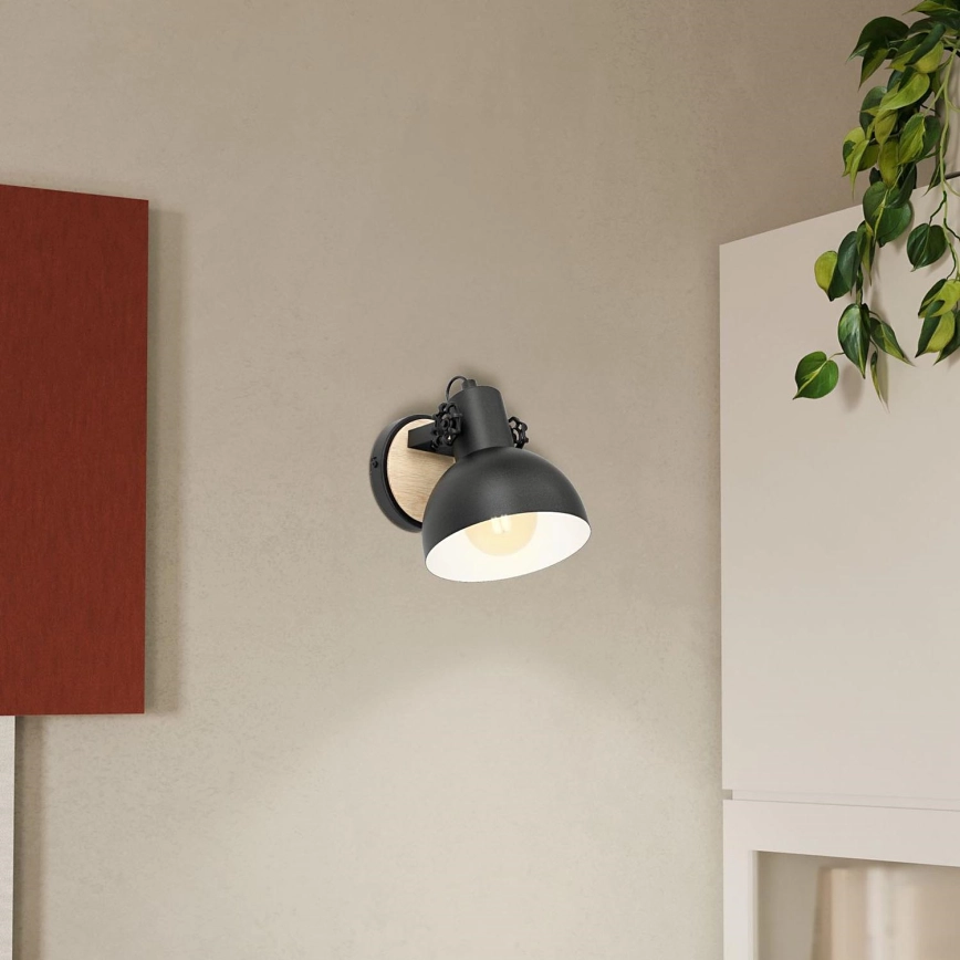 Eglo 43164 – Väggbelysning LUBENHAM 1xE27/28W/230V