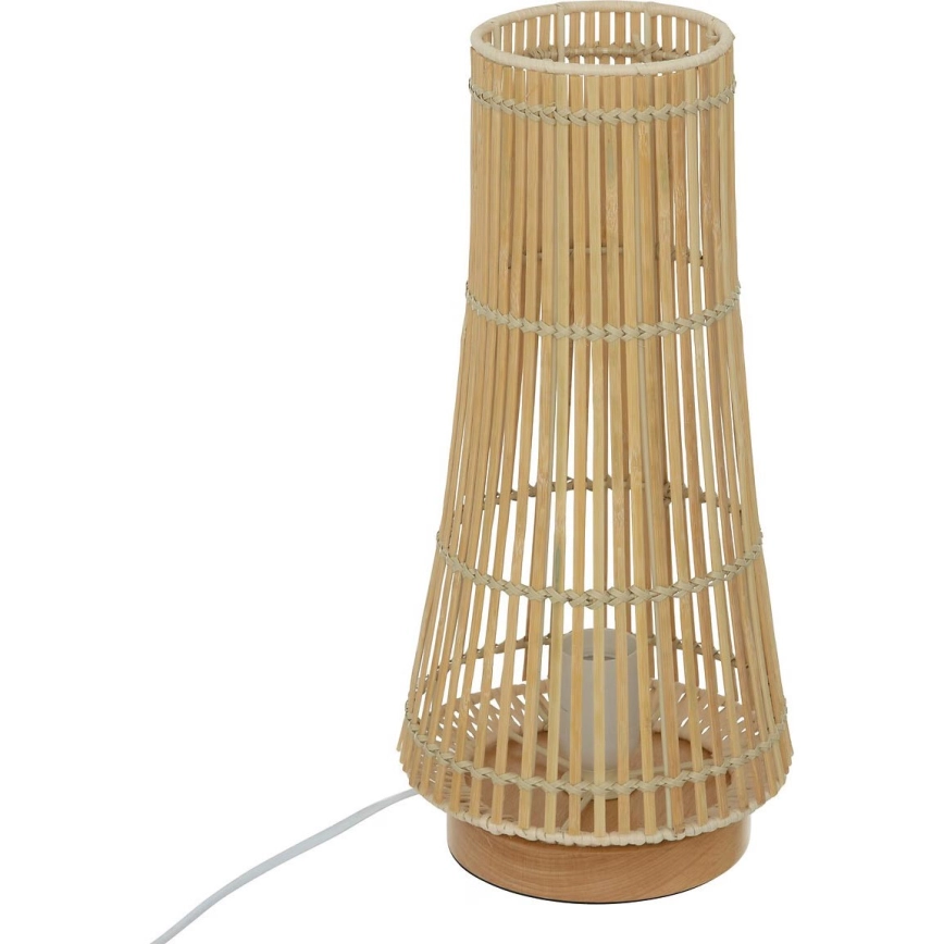 Atmosphera – Bordslampa MAHE 1xE27/25W/230V bambu