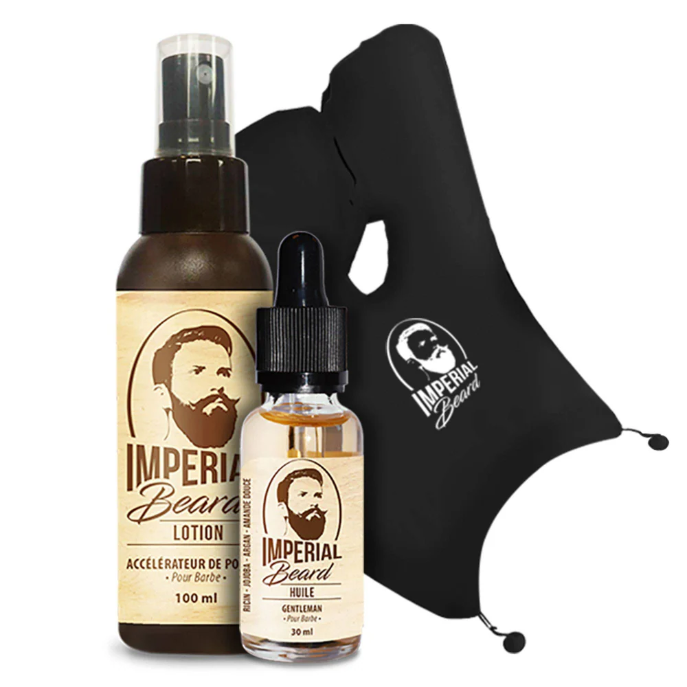 Imperial Beard Skäggvårdsset + rakkappa