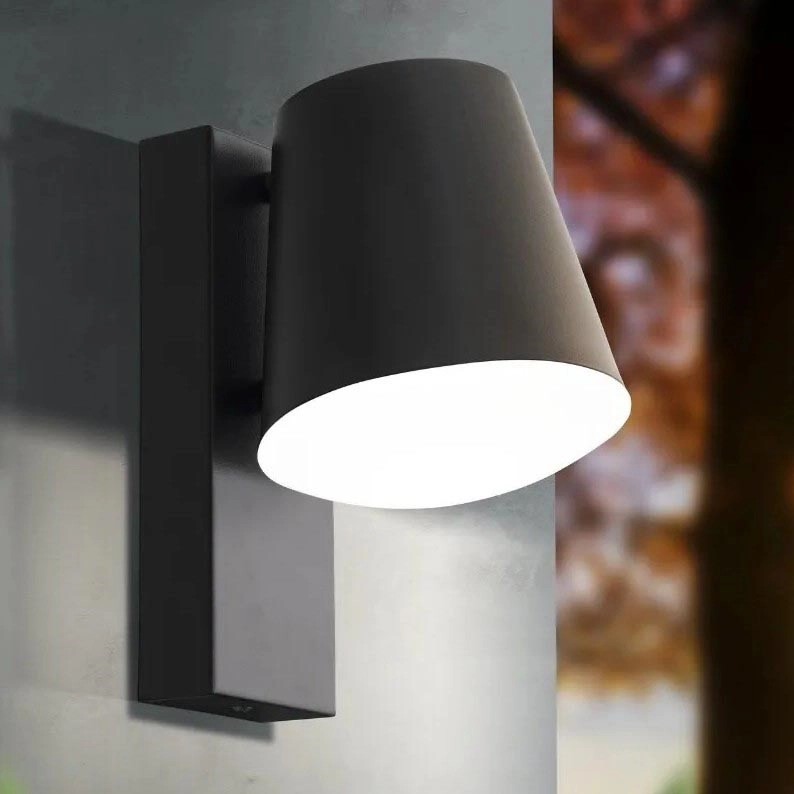 Eglo 33559 – LED Dimbart utomhus vägglampa CALDIERO-C 1xE27/9W/230V IP44