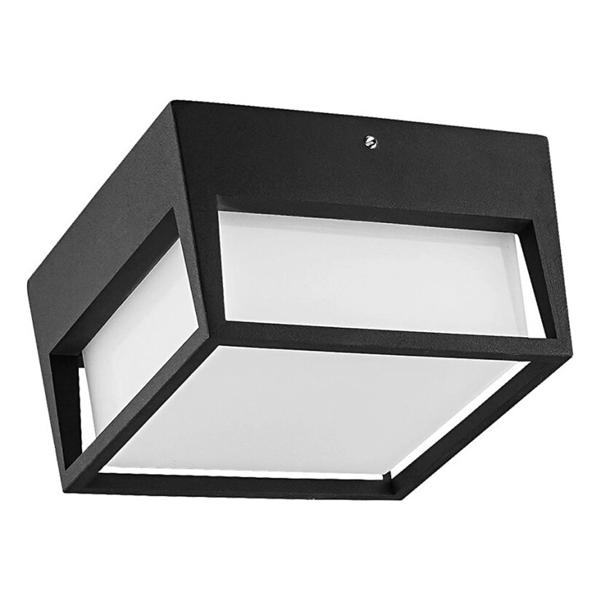 Prezent 31311 – LED taklampa för utomhusbruk GEST LED/9W/230V IP44 svart