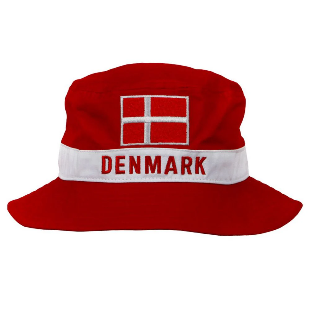 Danmark Rulle Hat – Red White