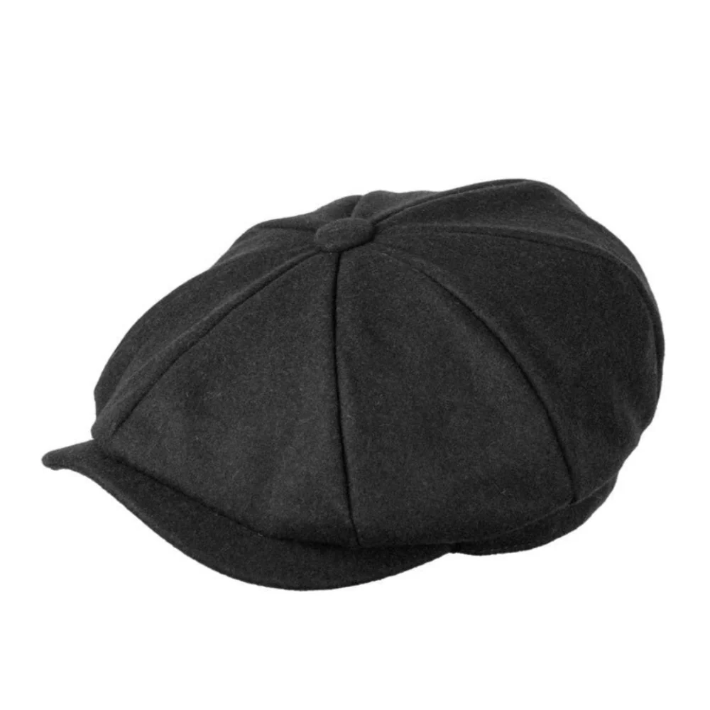 Herit Tradition Carlyle Field Newsboy Black