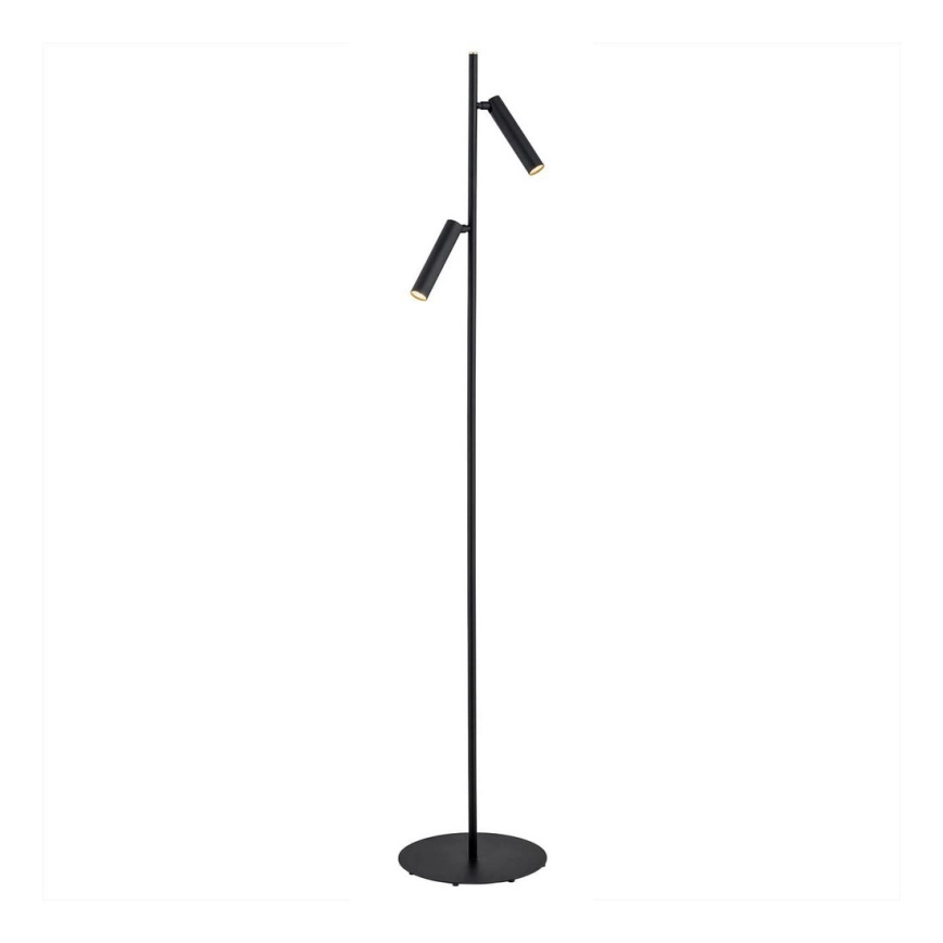 Argon 7082 – Golv lampa TORRE 2xG9/6W/230V svart