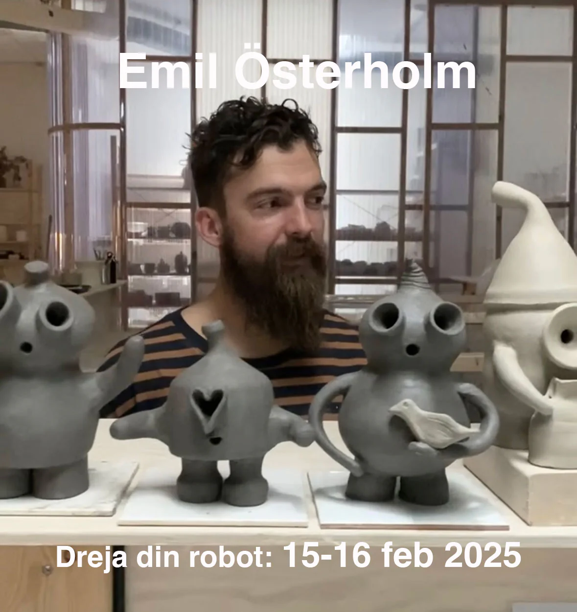 Workshop med Emil Österholm – 15-16 februari 2025