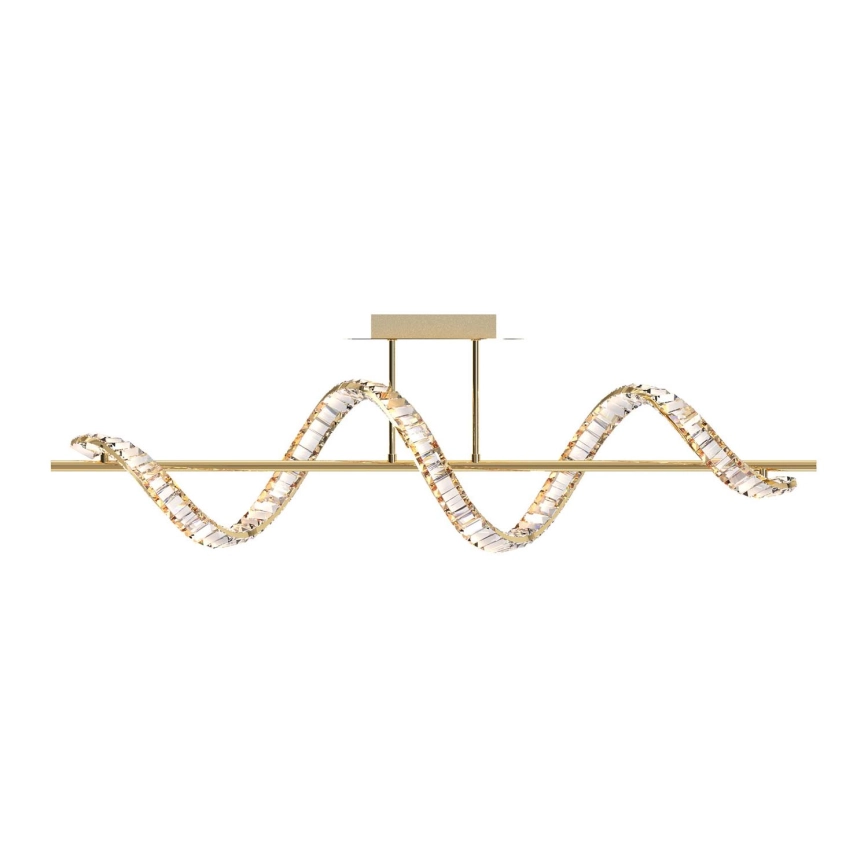 Zuma Line – LED dimbar kristallkrona på stång LED/24,5W/230V 2700-6000K + fjärrkontroll