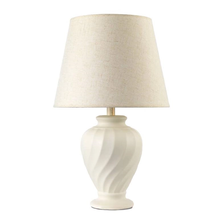 ONLI – Bordslampa VORTICE 1xE27/22W/230V 64 cm grädde
