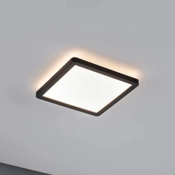 Paulmann 71000 – LED/11,2W Fäst panel ATRIA 230V 3000K 19×19 cm svart