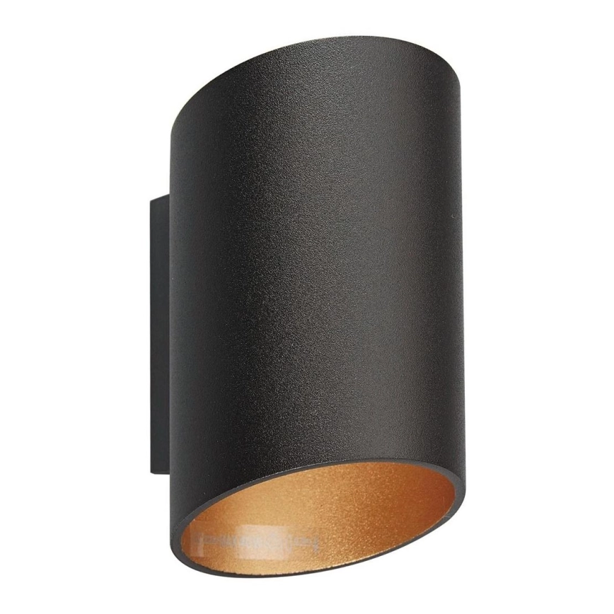 Zuma Line – Vägglampa 1xG9/40W/230V svart/guld