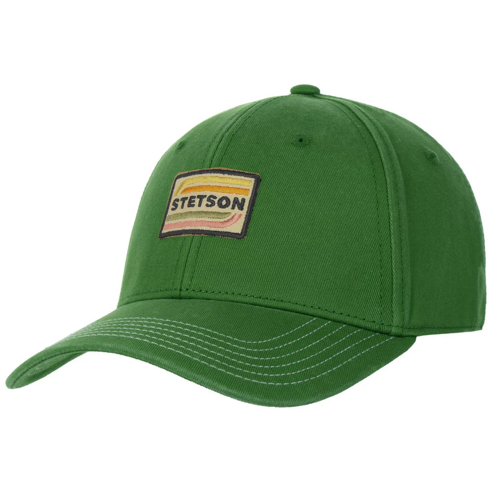Stetson Baseball Cap Chino Twill Green