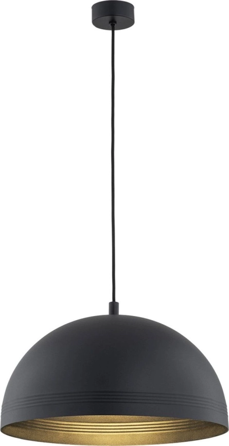 Argon 8242 – Ljuskrona med textilsladd BONITA 1xE27/15W/230V svart