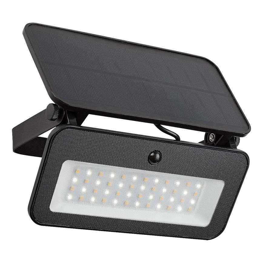 Rabalux – LED solreflektor med sensor LED/8W/3,7V 3000/4000/6500K IP65 2600 mAh