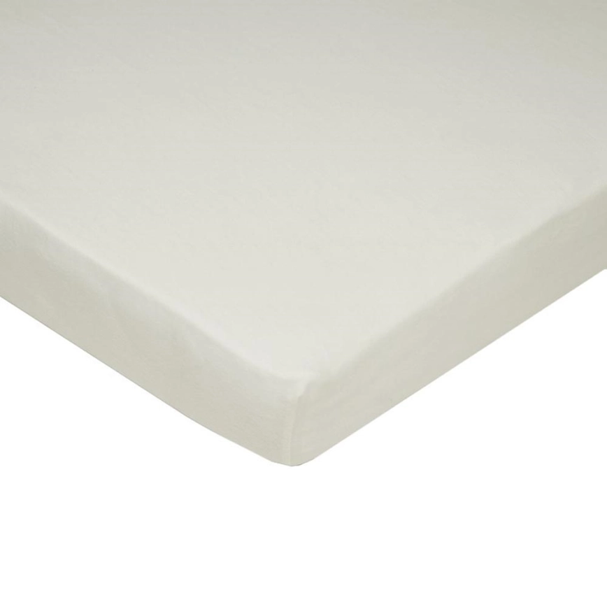 EKO – Waterproof sheet with an elastic band JERSEY 120×60 cm beige