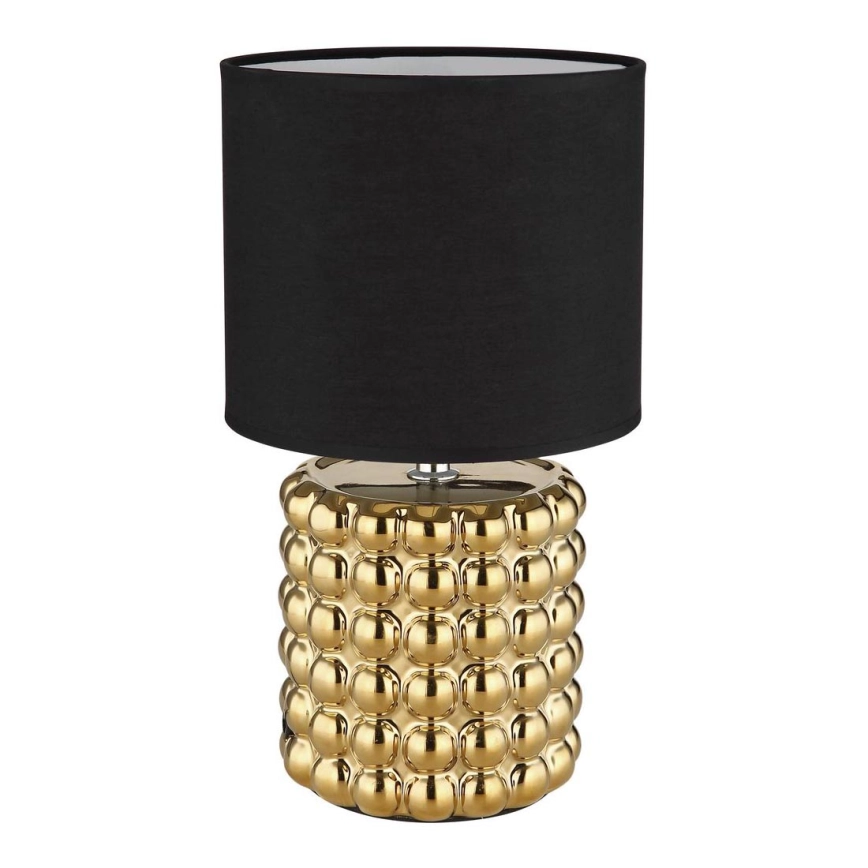 Globo – Bordslampa 1xE14/40W/230V svart/guld