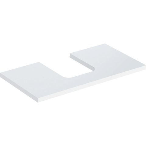 Geberit ONE 505.273.00.1 Bänkskiva 90 cm Vit, blank