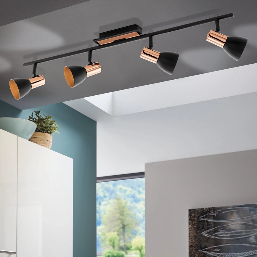 Eglo – LED spotbelysning 4xGU10/3,3W/230V