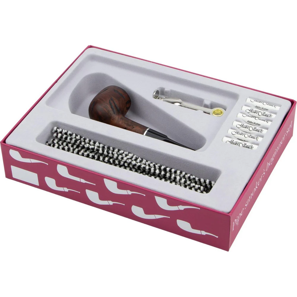 JEAN CLAUDE Pipe ECO Present Set – Straight Spot Rustik