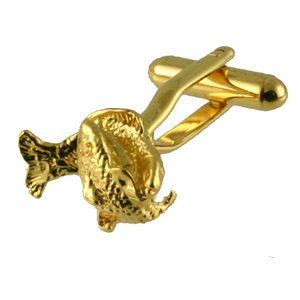 Manschettknappar stjärnteckenfisk – guld