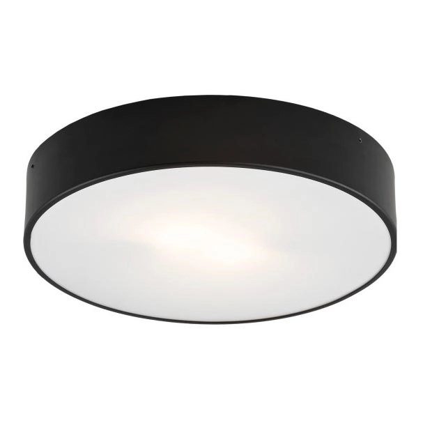 Argon 2536 – Taklampa DARLING 6xE27/15W/230V Ø 75 cm svart