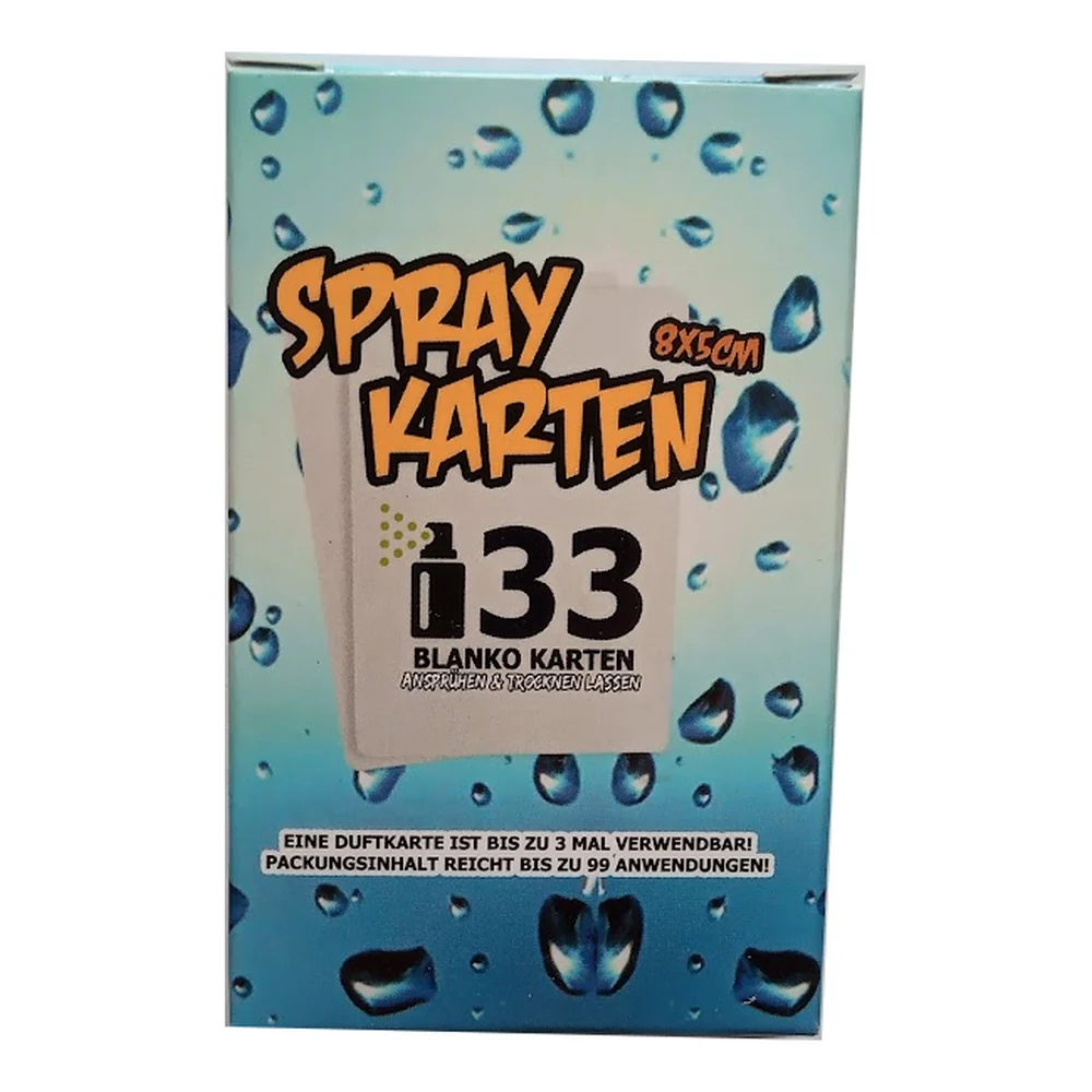 Ottaman Blanke Spraykort – 33 st i en förpackning