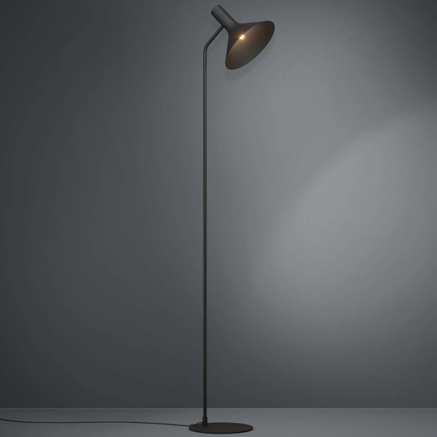 Eglo – Golvlampa 1xE27/28W/230V svart