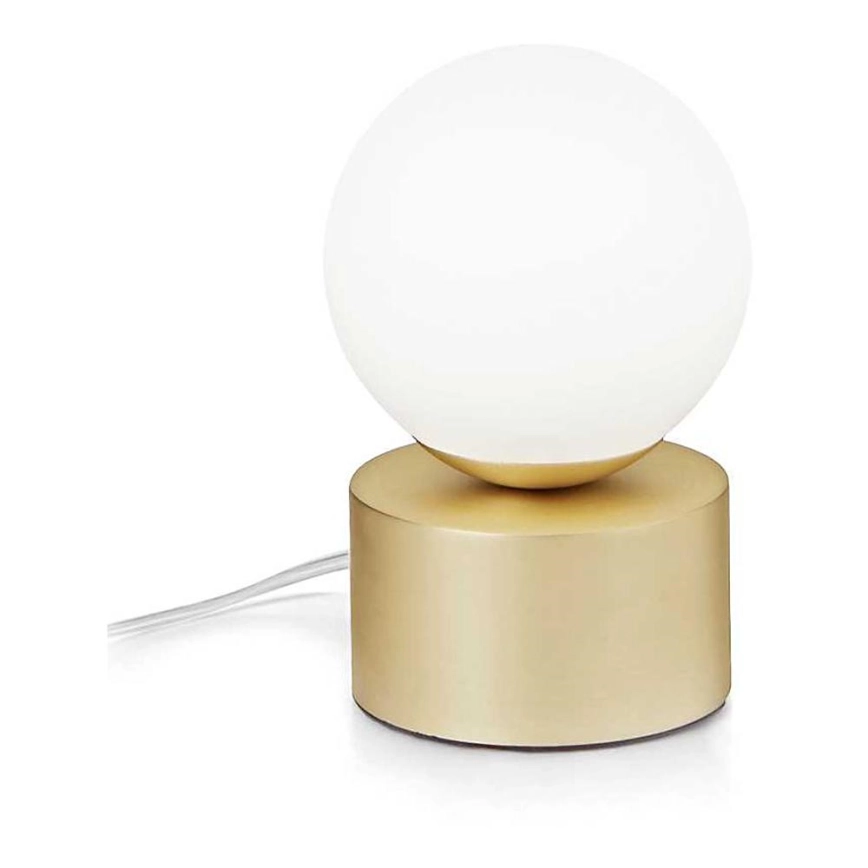 Ideal Lux – LED bordslampa PERLAGE 1xG9/3W/230V guld/vit