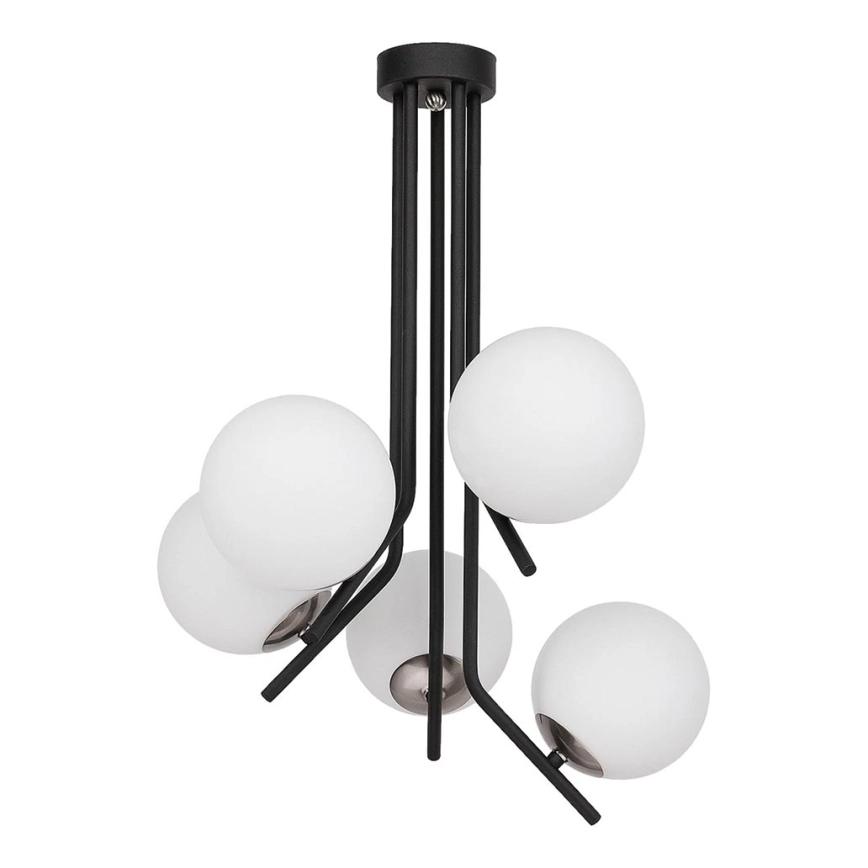 Jupiter 1737 – Pendelkrona TIM 5xE14/40W/230V skinande krom
