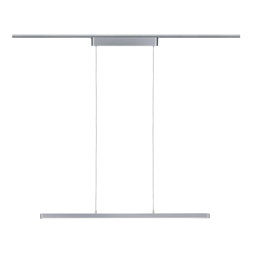 Paulmann 95578 – LED/40W Ljusreglerad ljuskrona på textilsladd URAIL LENTO 230V 2700-6500K