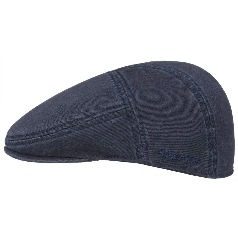 Stetson Ivy Cap Cotton – Blue Cotton Sixpence
