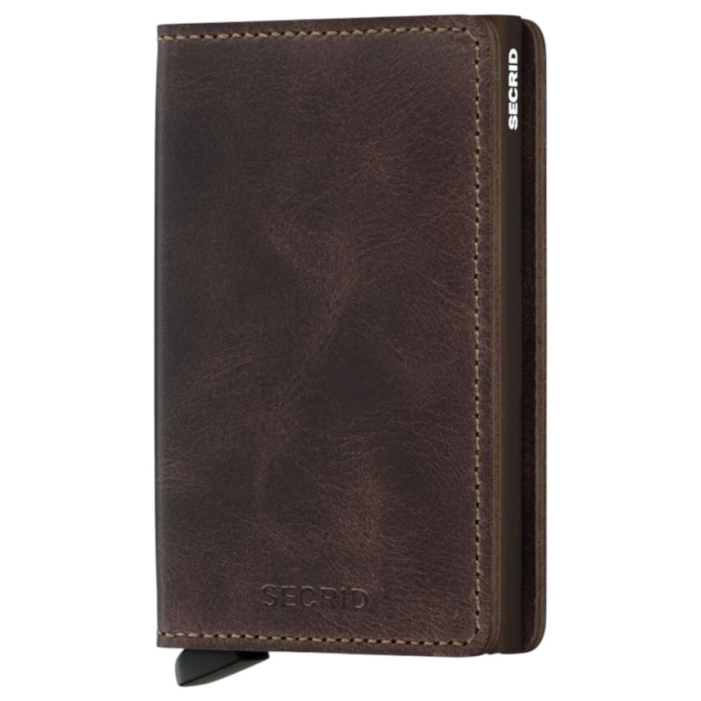 SECRID  Slimwallet Vintage Choklad