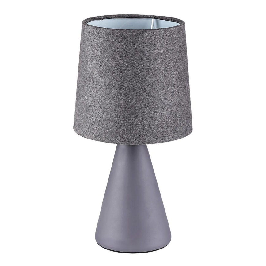 Rabalux – Bordslampa 1xE14/40W/230V grå