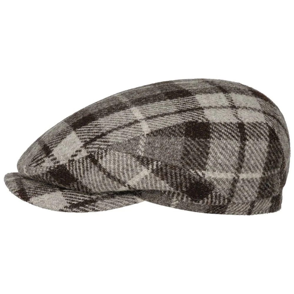 Driver Cap Sustainable Harris Tweed Ofärgad Virgin Wool