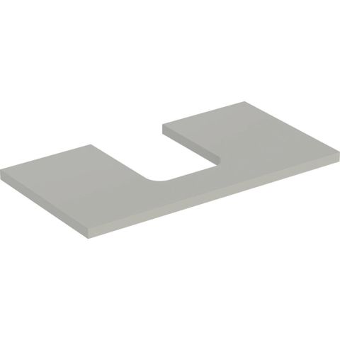 Geberit ONE 505.273.00.7 Bänkskiva 90 cm Grå