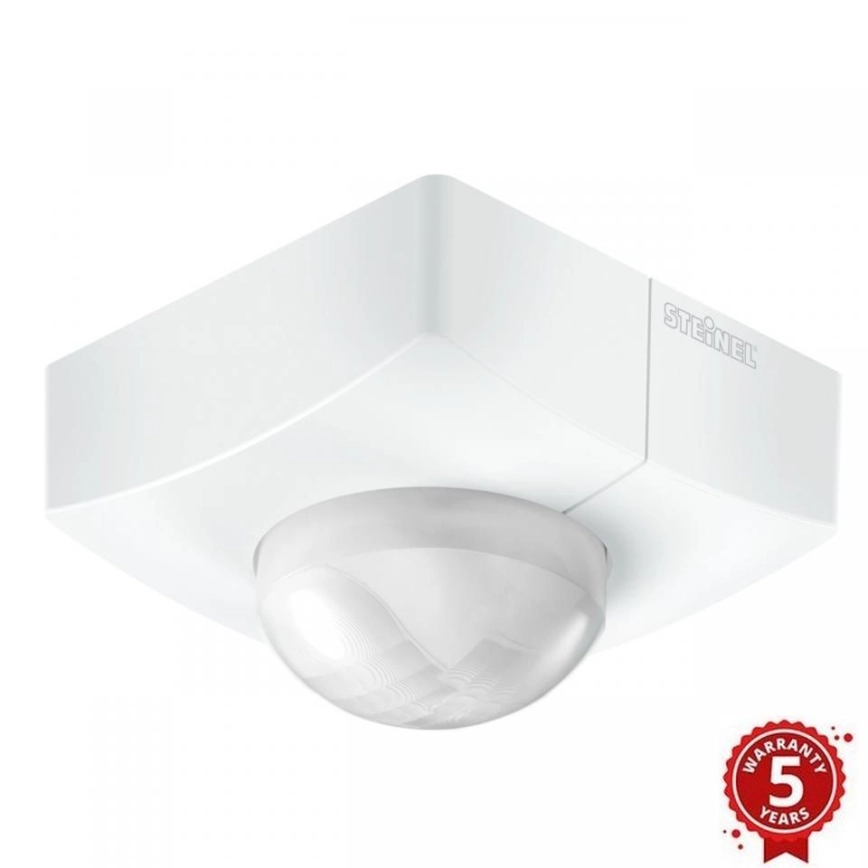 Steinel 058296 – Rörelsesensor IS 345 MX Highbay V3 KNX IP54 fyrkant vit