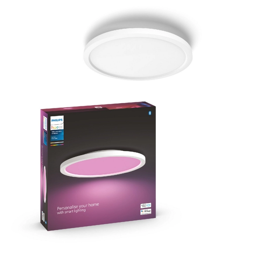 Philips – RGBW Dimbar taklampa Hue SURIMU LED/40W/230V