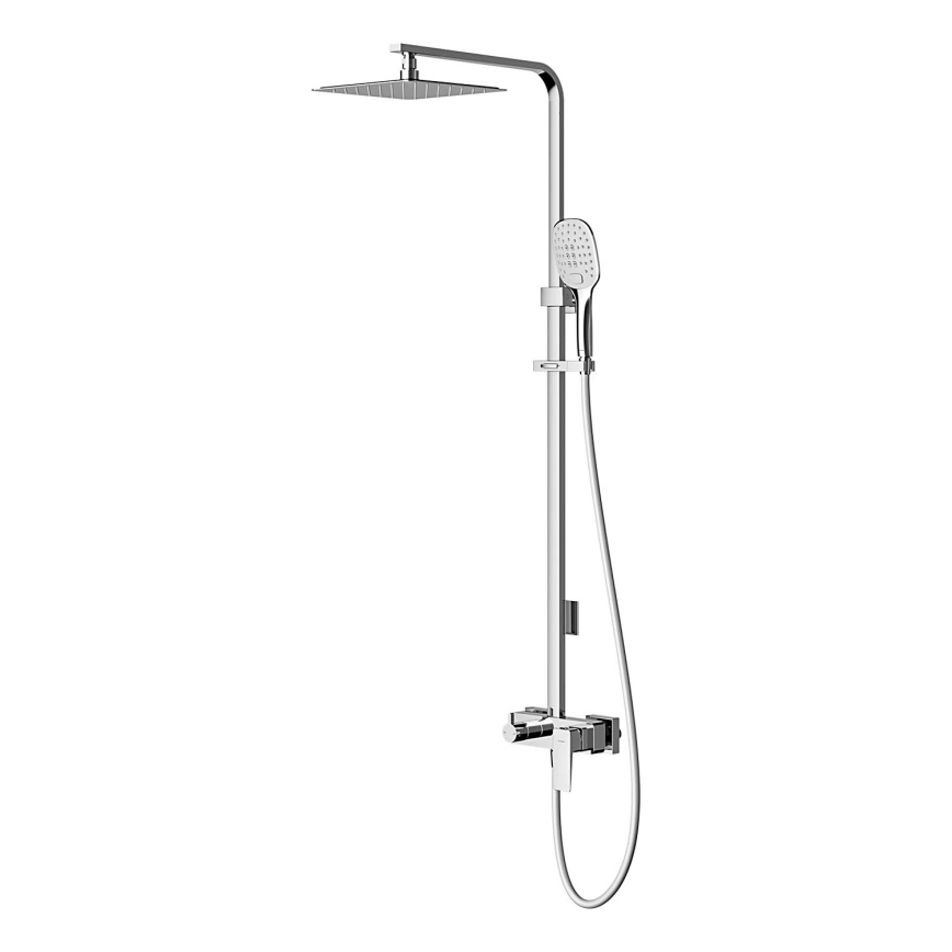 OMNIRES PM7444CR – Duschset med PARMA-batteri i blank krom
