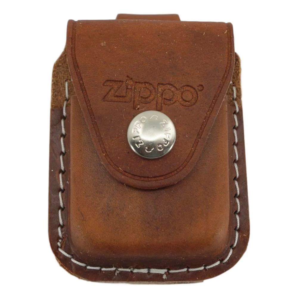 Zippo Accessories – Brun bältesväska med klämma