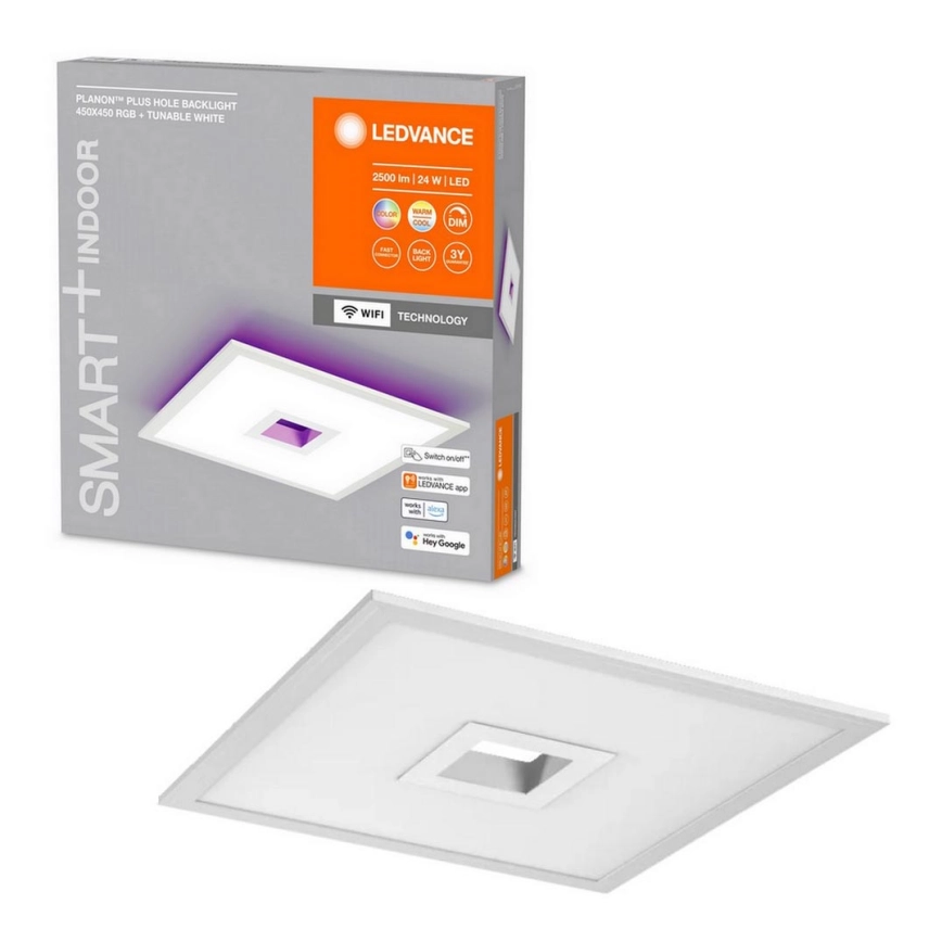 Ledvance – LED RGBW Dimbar taklampa SMART+ PLANON LED/24W/230V 2700-6500K Wi-Fi