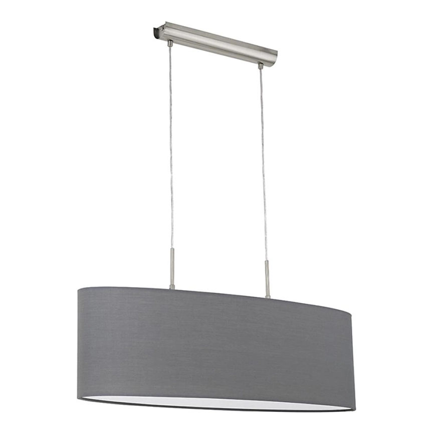 Eglo 31582 – Hängande Ljuskrona med snöre PASTERI 2xE27/60W/230V