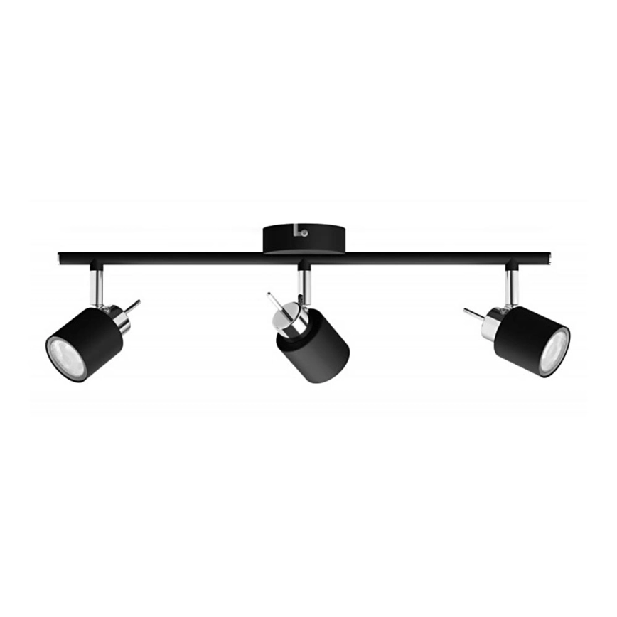 Philips – Spotlight 3xGU10/35W/230V svart