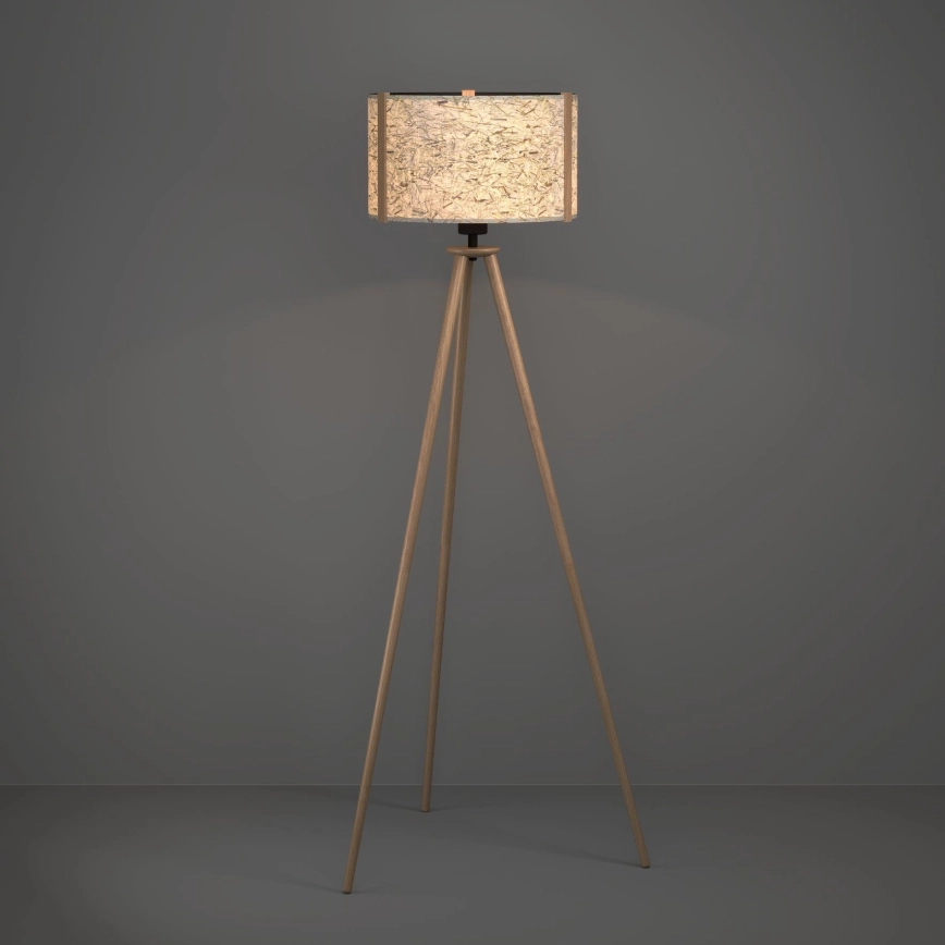 Eglo – Golvlampa 1xE27/25W/230V beige
