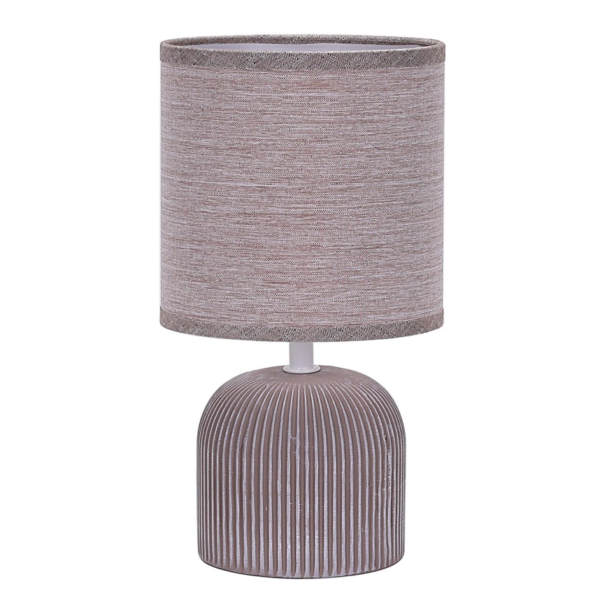 ONLI – Bordslampa SHELLY 1xE27/22W/230V brun 28 cm