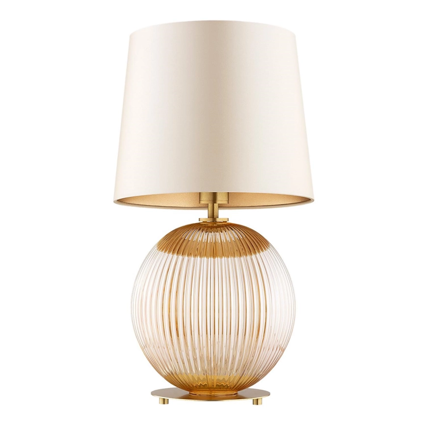Argon 8535 – Bordslampa HAMILTON 1xE27/15W/230V 54 cm grädde/beige